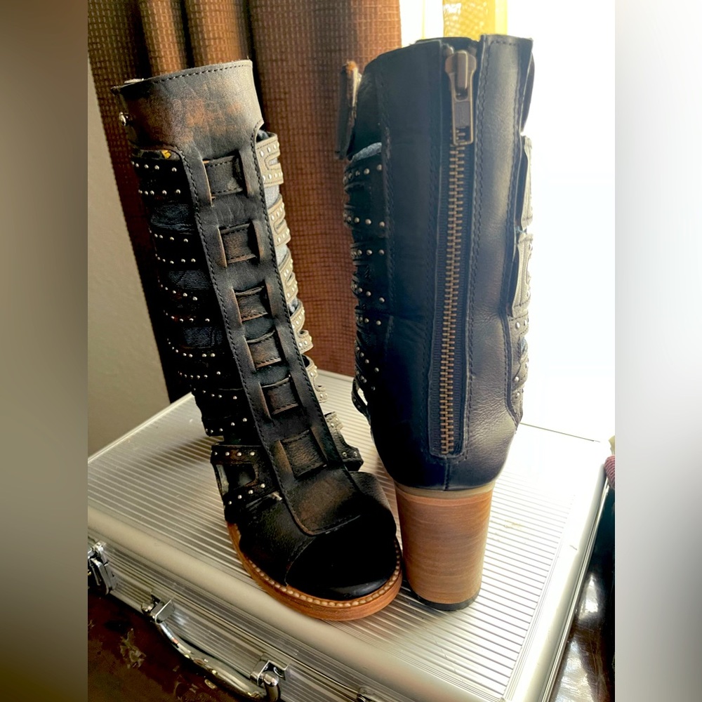 Free bird high boots